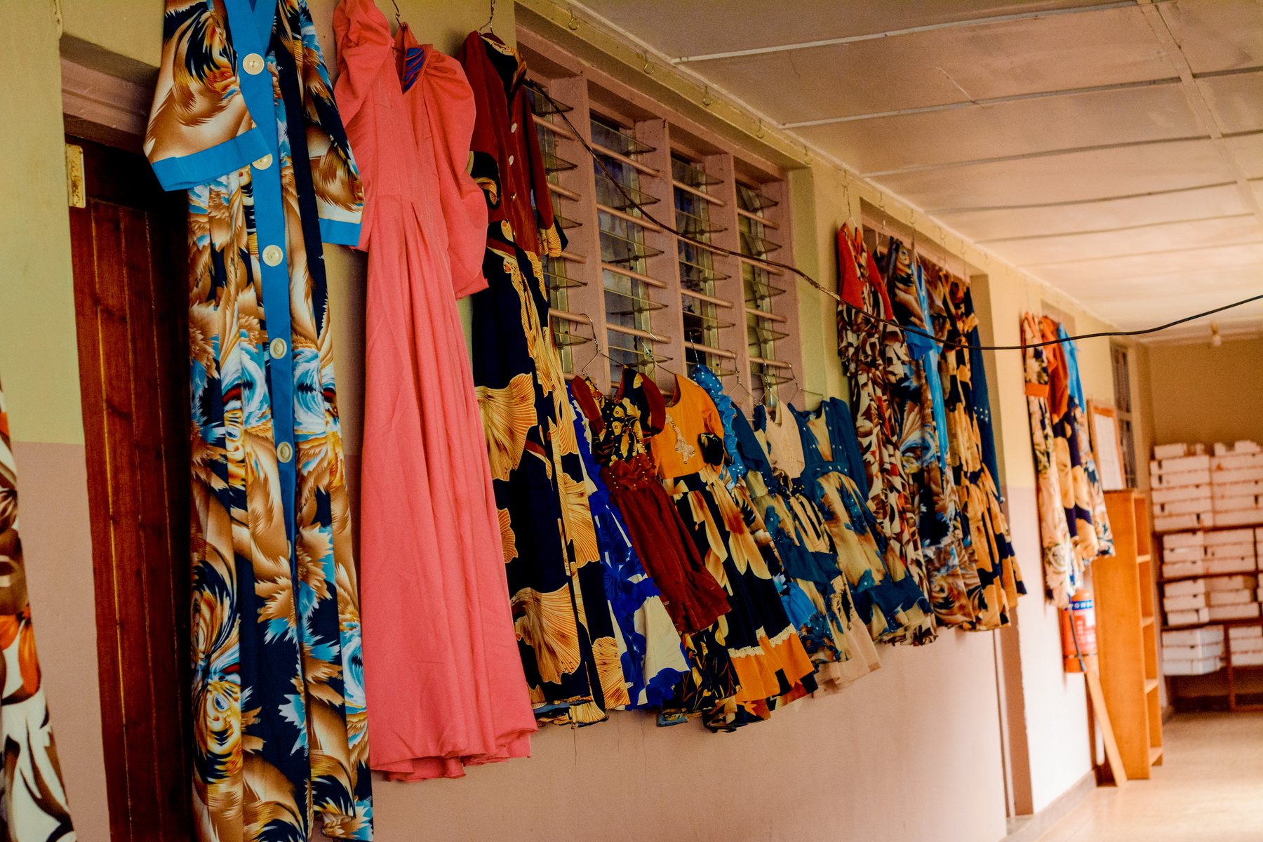 Fabric & Clothing Display